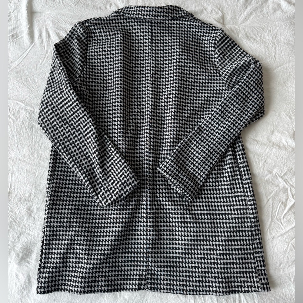 H&M Monochrome Houndstooth Blazer - Picture 3 of 4